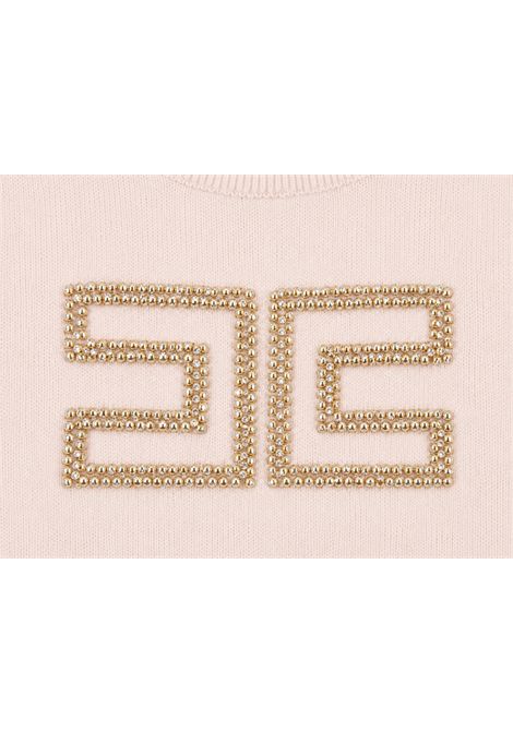 Pull con decorazione ELISABETTA FRANCHI KIDS | EFMA207 C FL151C063